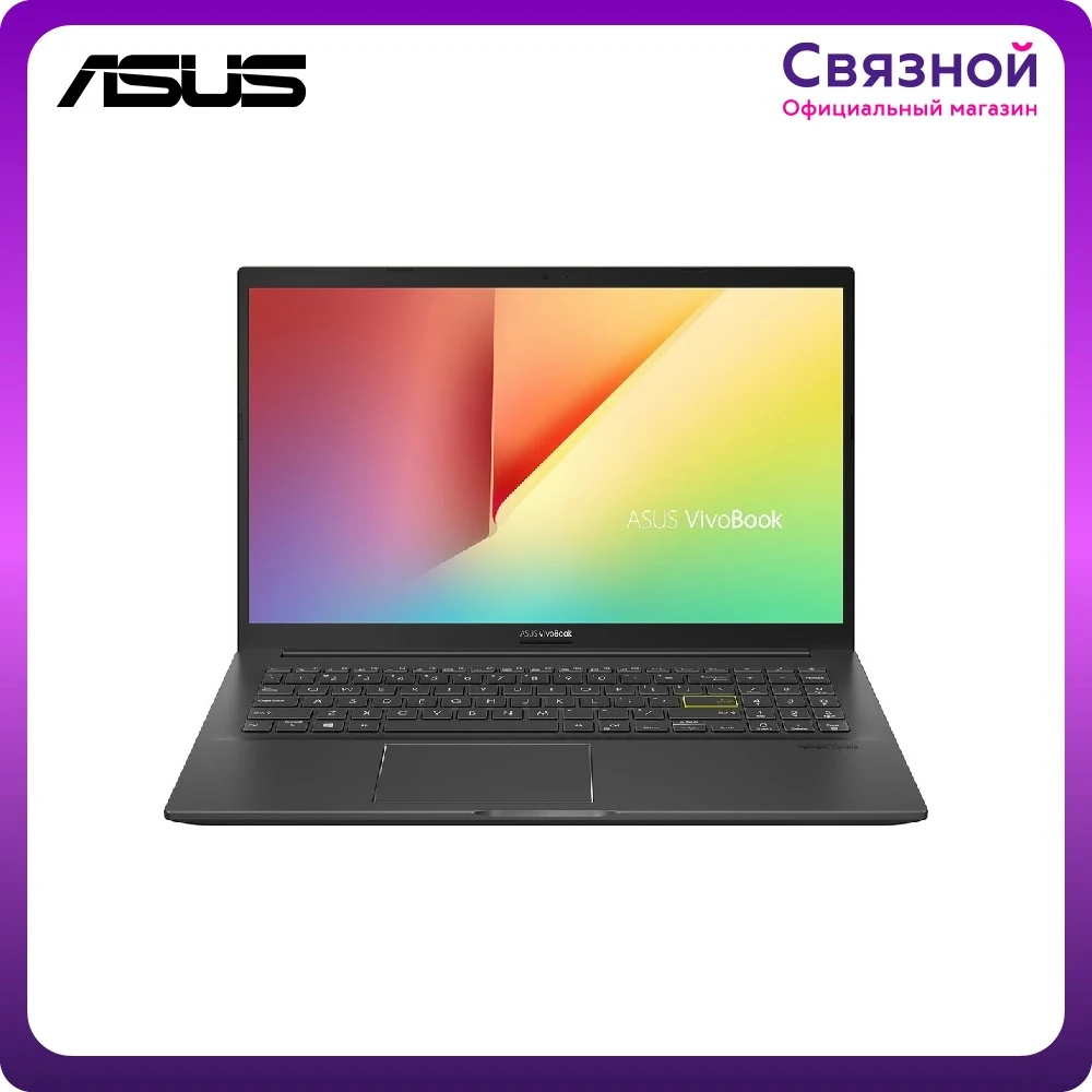 Laptop ASUS K513EA-BQ436 15.6&quot i5 1135G7 8Gb 256Gb SSD Intel Iris Xe graphics 90NB0SG1-M12870 computers and office laptops Computer PC Portable