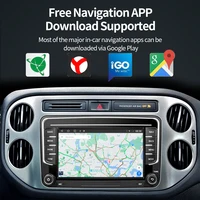 GRANDnavi 2Din Android 13 Car Radio GPS For VW / Volkswagen Skoda Octavia golf 5 6 touran passat B6 polo Jetta 2Din Radio Player - Image 4