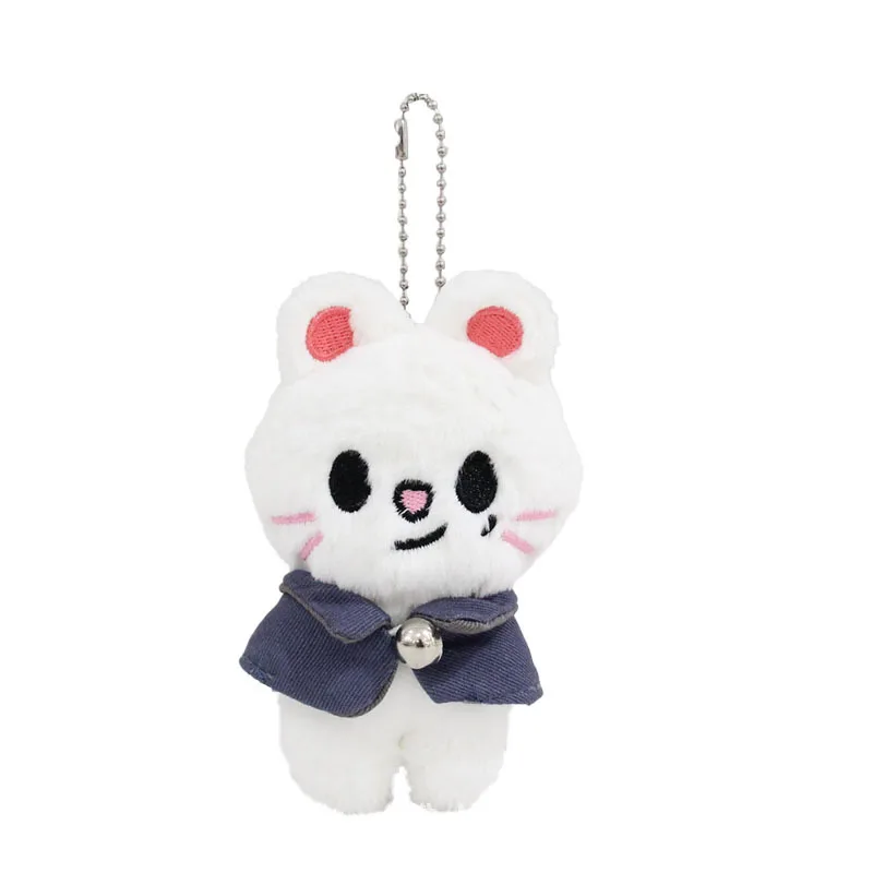 SKZOO Plush Keychain STAY Stray Children's Doll Han Zhicheng Magic School Doll Clothing Keychain Small Birthday Toy