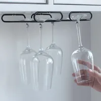 Stainless Red Wine Glass Holder Inverted Hanging Storage Rack Goblets Hanger Rack Decoration Hanging Wine Cabinet 1