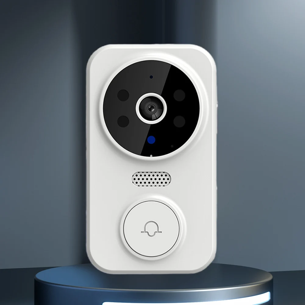 WiFi 스마트 비주얼 초인종 야간 투시경 지능형 초인종 앱 원격 모니터링 현관문 카메라 실내 실외 감시