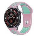 Pink teal green