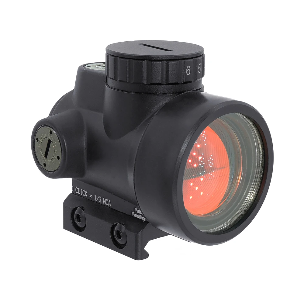 Tactical Transparent Protective Front Cover Objective Lens 26/28/30/38mm Red Dot Sight Weapon Scout Light Flashlight