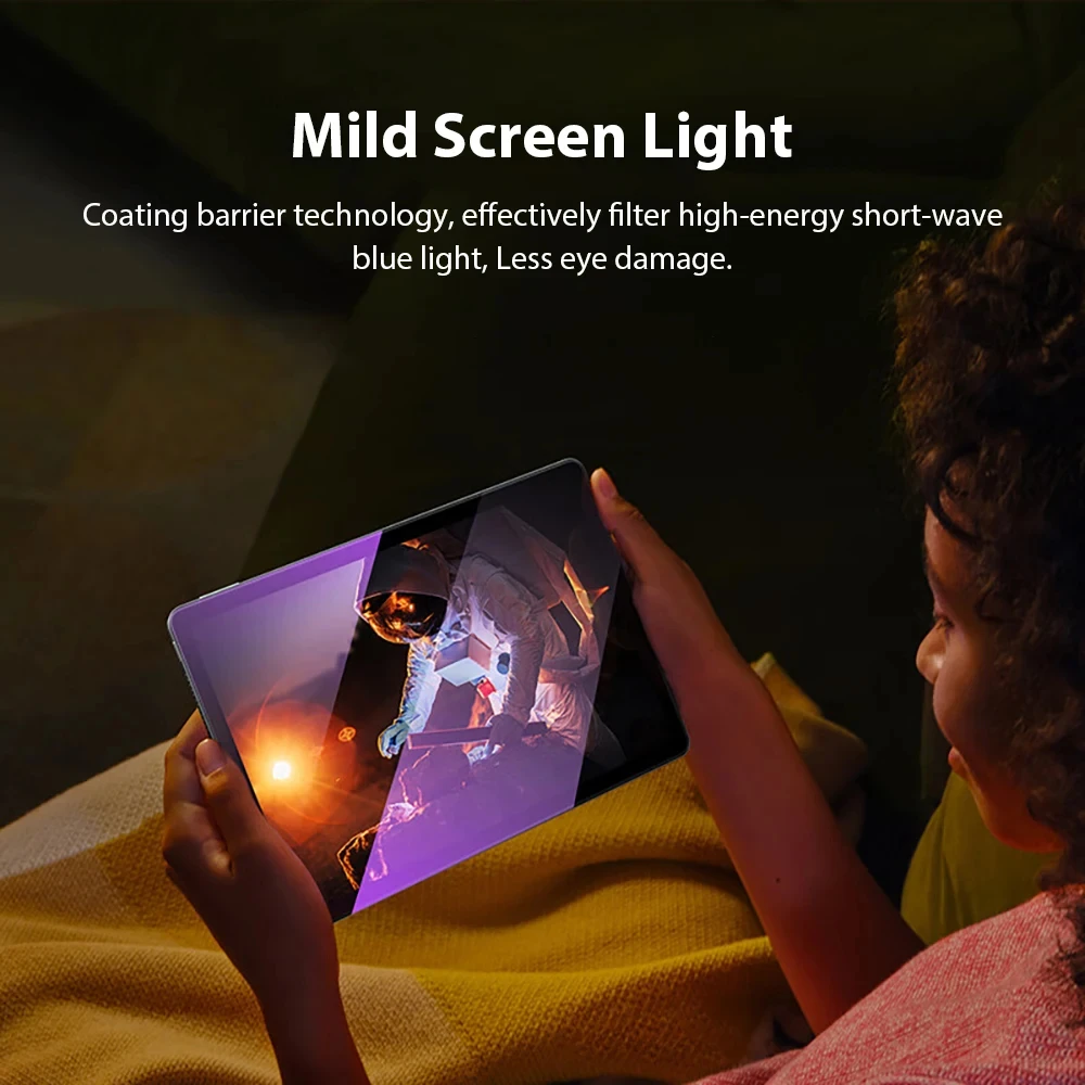 Tempered Glass For ipad Pro 11 12.9 12 9 2022 10th 9th Gen Air 5 4 3 2 7th 8th 10.2 Mini 6 Screen Protector Anti Blue Light Film 5