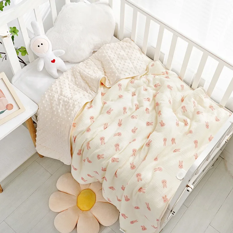 Doudou Blanket Baby Blanket Autumn and Winter Newborn Baby Thickened Comforter Kindergarten