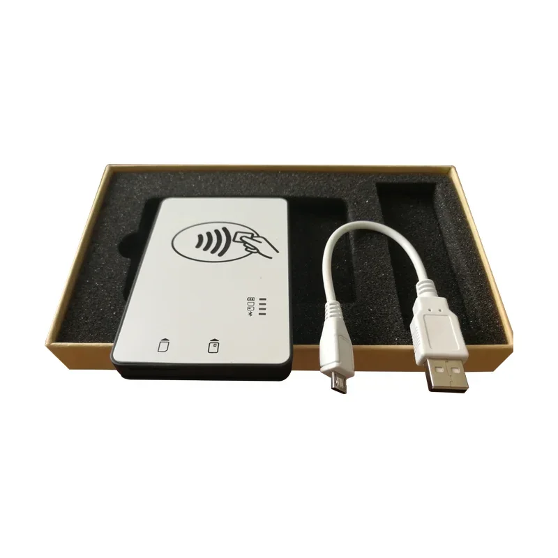 13.5Mhz IC NFC RFID CPU 듀얼 인터페이스 스마트 카드 블루투스 스마트 카드 리더/라이터