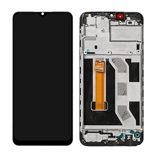Original LCD For Realme C3 RMX2027 RMX2021 RMX2020 LCD Display With Frame Digitizer Touch Screen For OPPO Realme C3 LCD