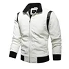 Ryan Gosling Drive Jacket Mens Winter Bomber Leather Jackets Men Scorpion Embroidery Hooded Jacket PU Leather Motorcycle Jacket 2