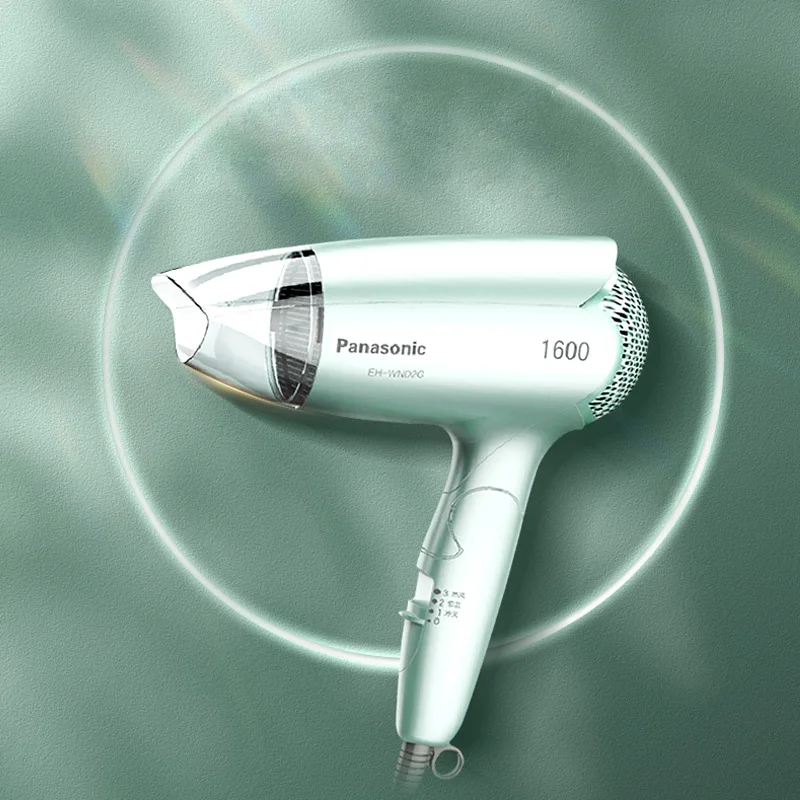 Panasonic Hair Dryer 1600W Negative Ion Hair Care 3 Modes Lightweight Portable Quiet Design Home Dryer