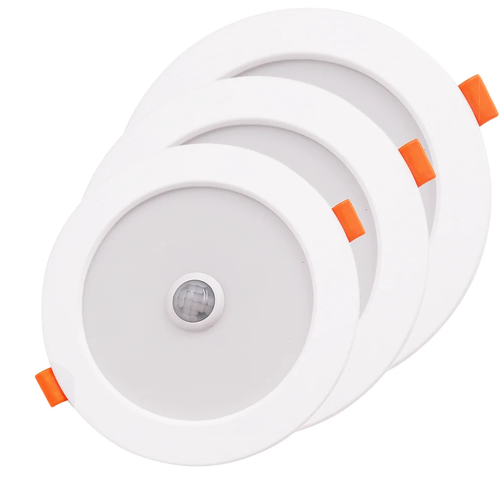 LED Downlight Recessed Ceiling Lamps 3W 5W 9W 18W PIR Motion Sensor/Sound Sensor Spot Led Light Cold white/Warm white 220V