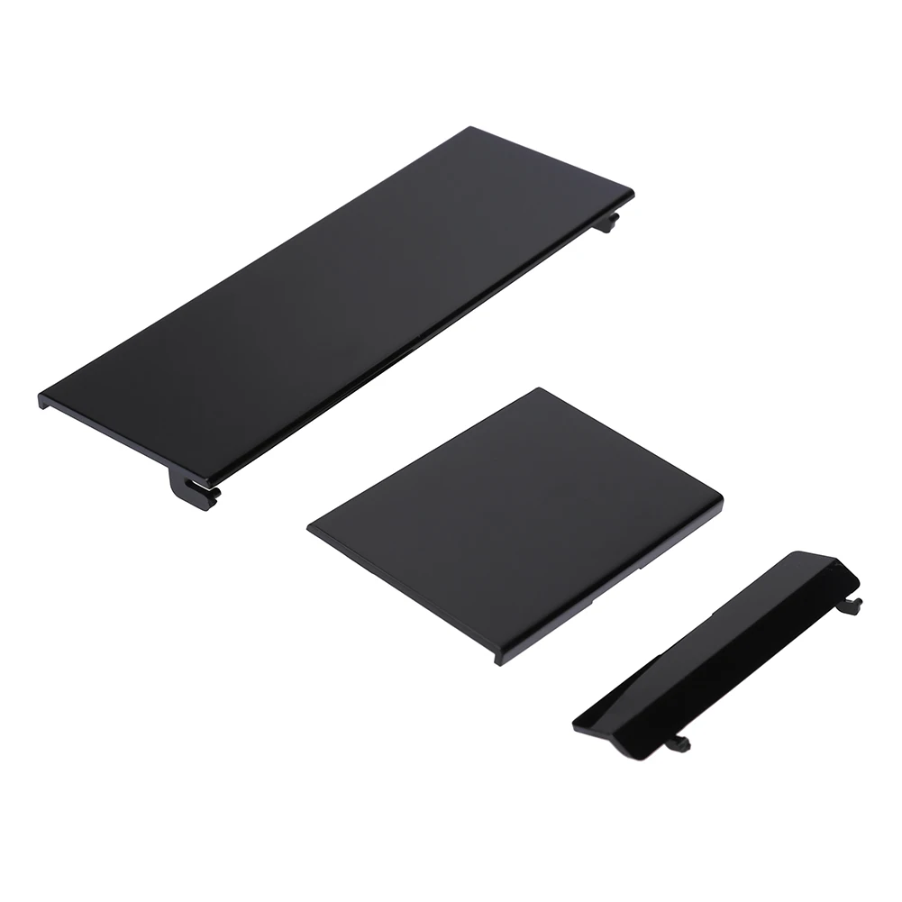10-1Set 3 in 1 Protective Shells for Nintendo Wii Memory Card Door Slot Cover Replacement 3 in 1 Memeory Card Cover Accessories