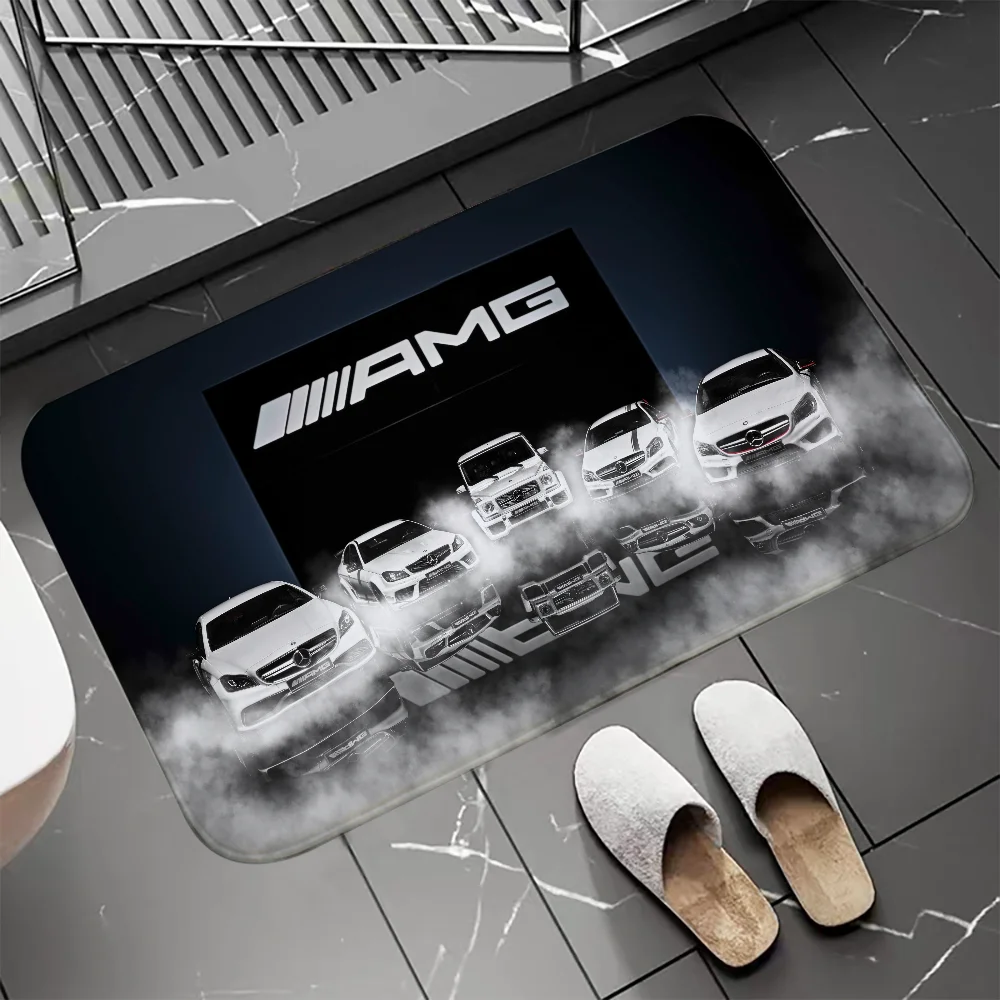 BathMatMercedesBenzEntranceCarpetRugforBedroomMatsHomeRoom