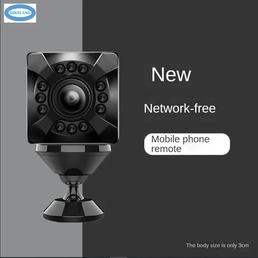 New High-Definition Wireless WiFi Camera with 4G Long Standby, Ultra-Clear Infrared Night Vision and Remote Phone Monitoring