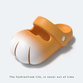 New Cat Paw Mary Jane Clogs Shoes Women Adjustable Strap EVA Non-Slip Slipper Woman Gradient Kitty Claw Sandal Garden Mule Clogs 1