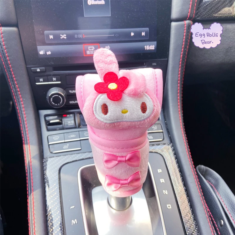 Sanrioed ぬいぐるみ車の枕カバー ぬいぐるみ車のギアスティック 防塵 ぬいぐるみ Aliexpress