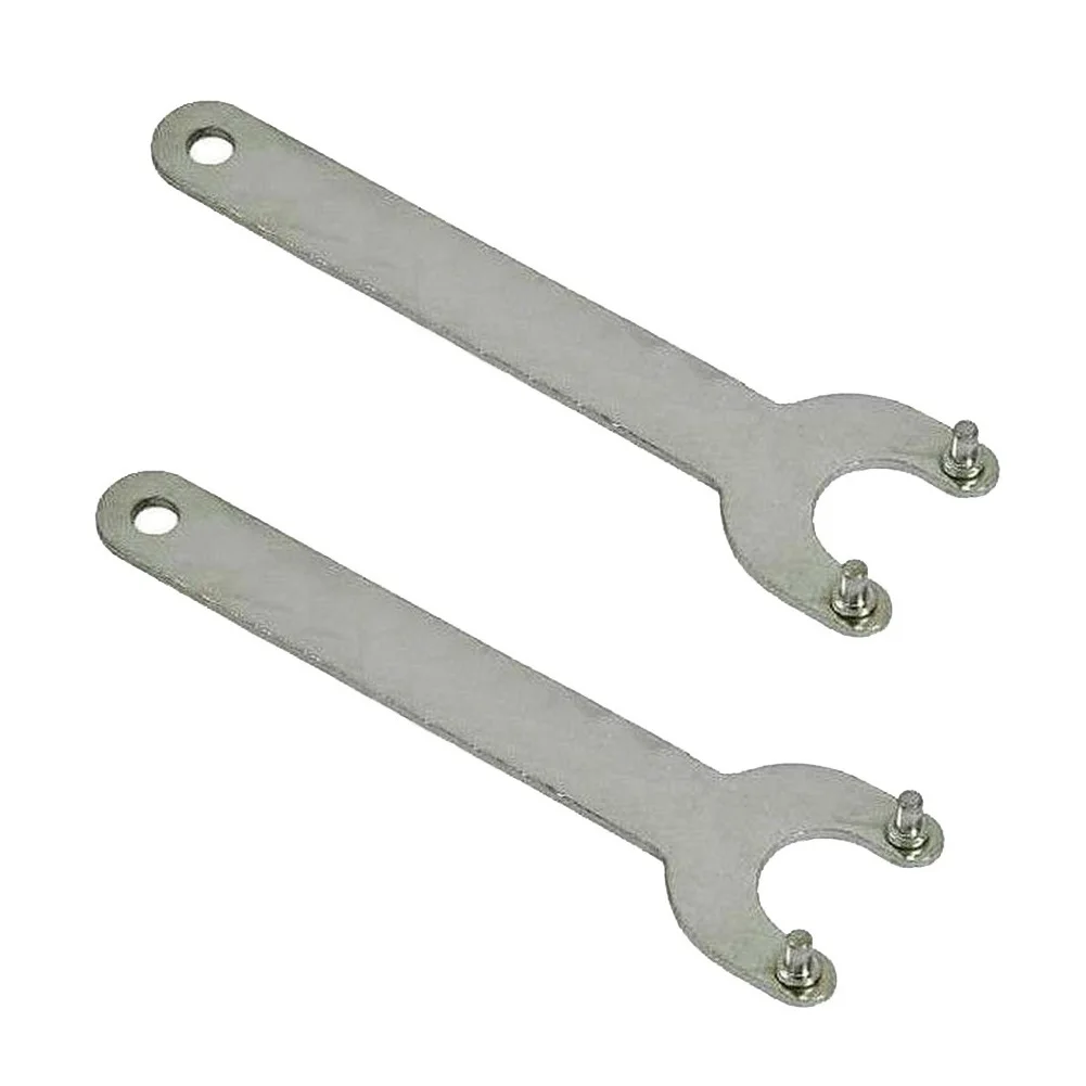 2 stücke Winkel Grinder Schraubenschlüssel 125/150mm Schlüssel Werkzeug Für Marmor Maschine Elektrische Bohrer Ersetzen Schleifen Disc welle Hand Werkzeuge – Detail 2