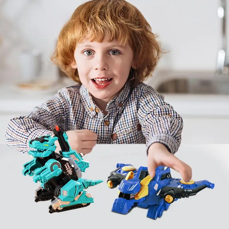 

Dinosaur Transforming Toys 2 In 1 Deformation truck Brachiosaurus Engineering Vehicle Toddler Toys For 3 And Up Year Old Kids