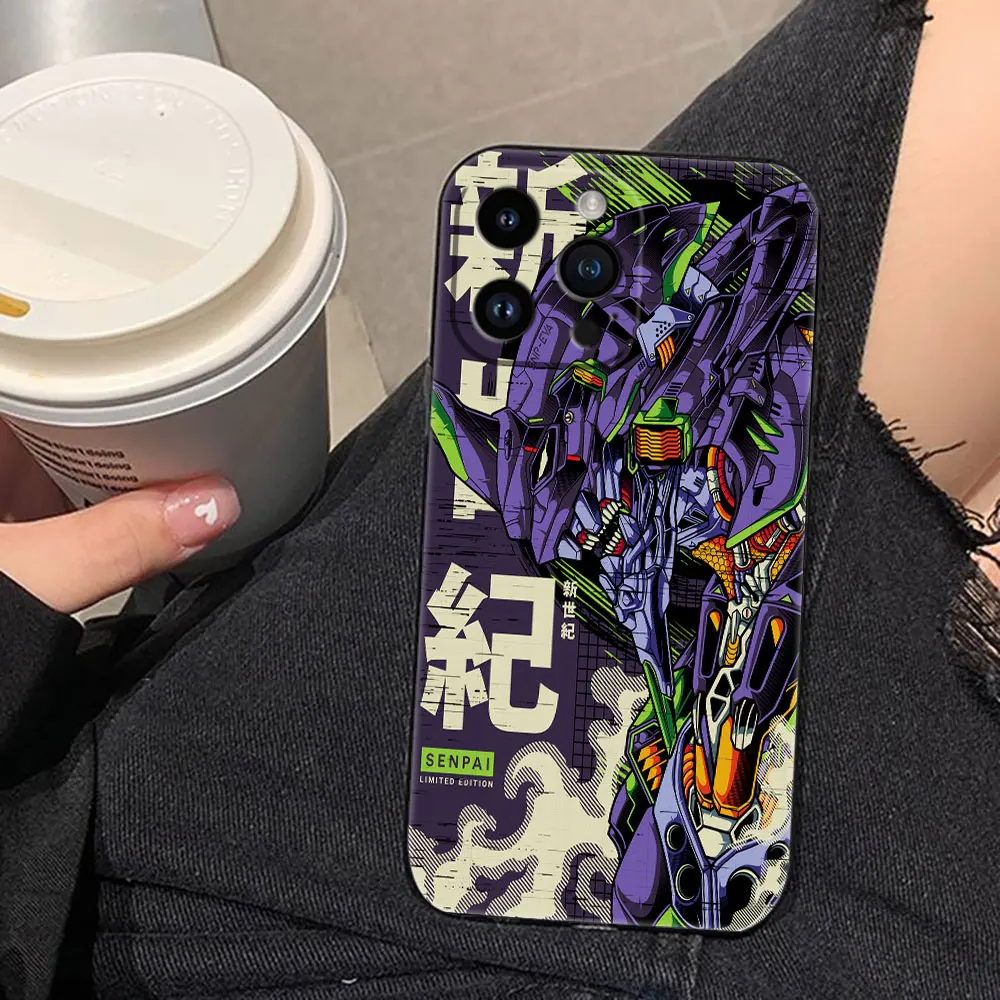 Neon Genesis Evangelion Design TPU Phone Case