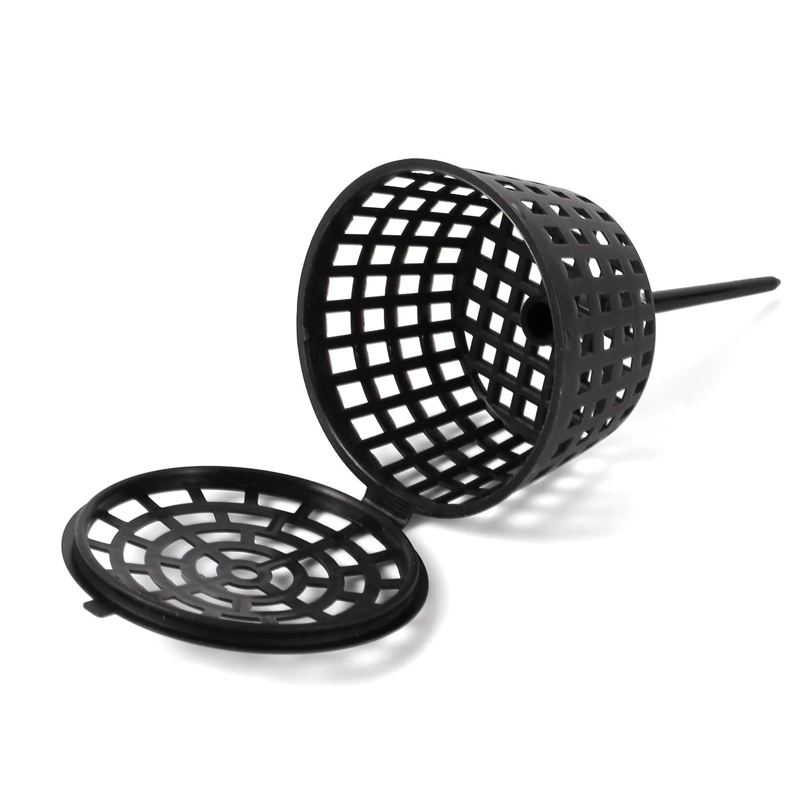 Fertilizer Basket Box 10Pcs Fertilizer Baskets with Lid Bonsai Automatic Fertilization Box Reusable Portable Flower Orchid Nursery Tool