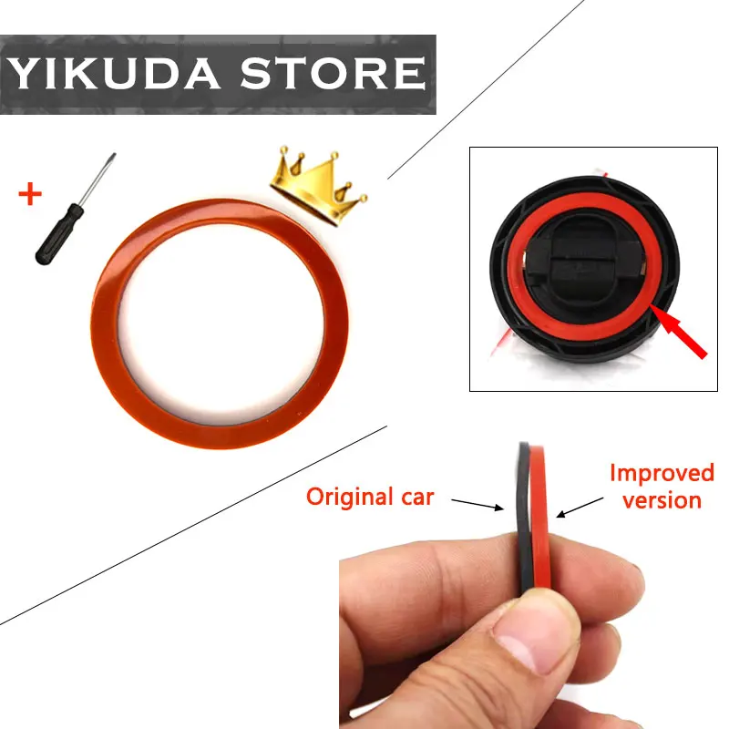 11128655331 11127582398 11121715318 Oil Filler Cap Gasket For BMW 128i 320i 328i 528i 740Li N20 N46 N52 N55 B38 B48 Mini N12 N13