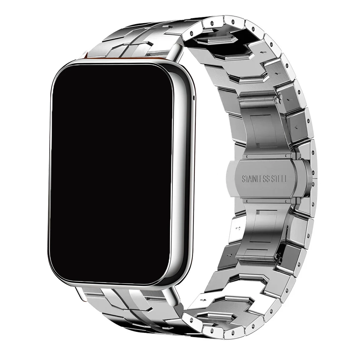 Stainless Steel Metal Bracelet Watchband - Premium Replaceable Business Strap