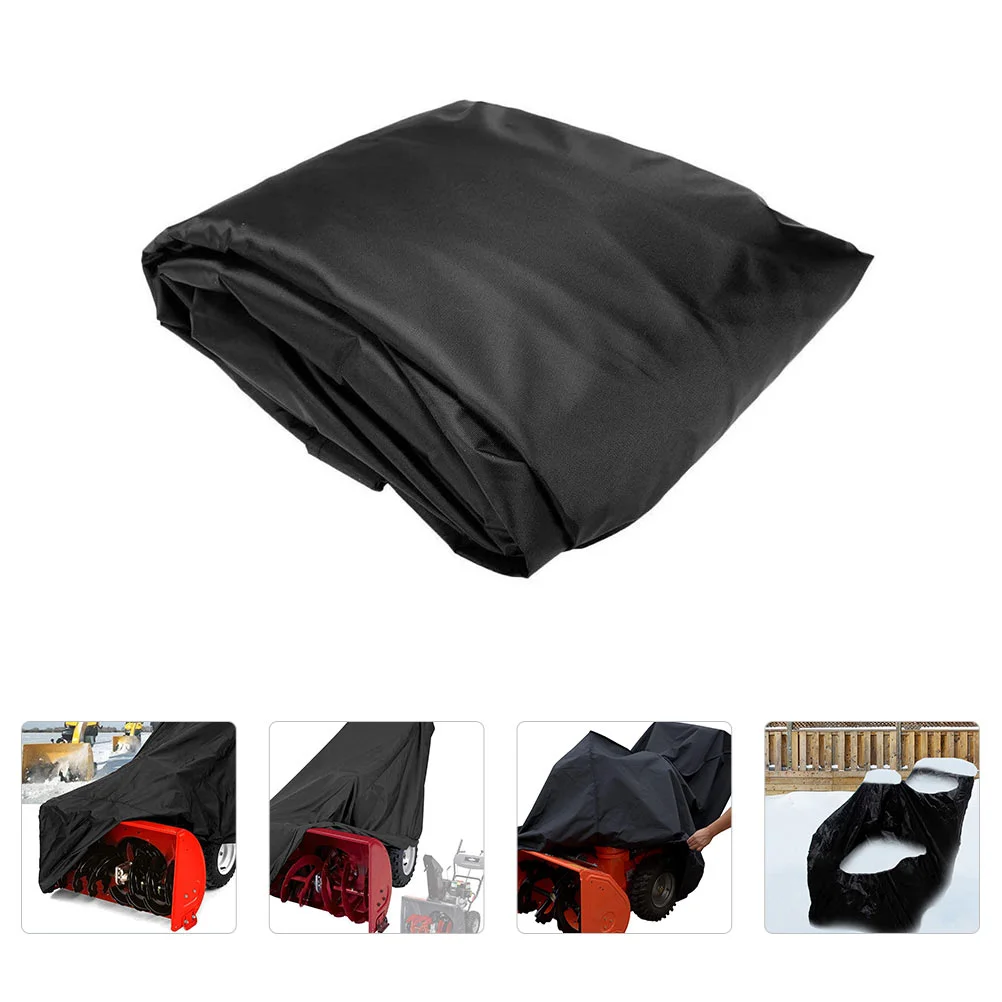 

Snow Blower Cover Automobile Accessories Thrower UV Protection Plow Remover Protective Loader Dust Polyester Frost Rain