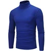 Turtleneck For Men Solid Color Slim Elastic Thin Pullover Spring Autumn Underwear Turtleneck Men Knitting Blouse Base Tshirt Top 6