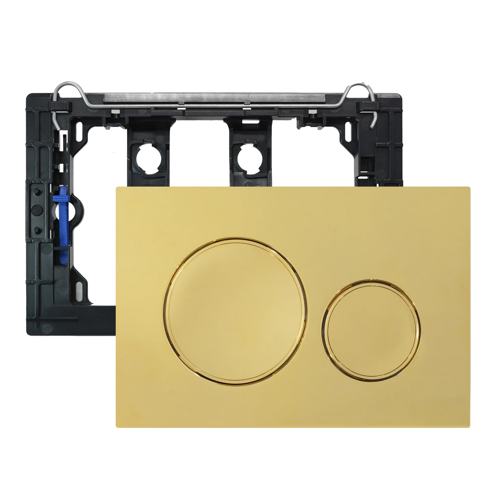 Flushing Plate Set Flushing Plate Flush Lever Set and Mounting Frame Fits Geberit Sigma 20 Actuator Plate Spare Parts