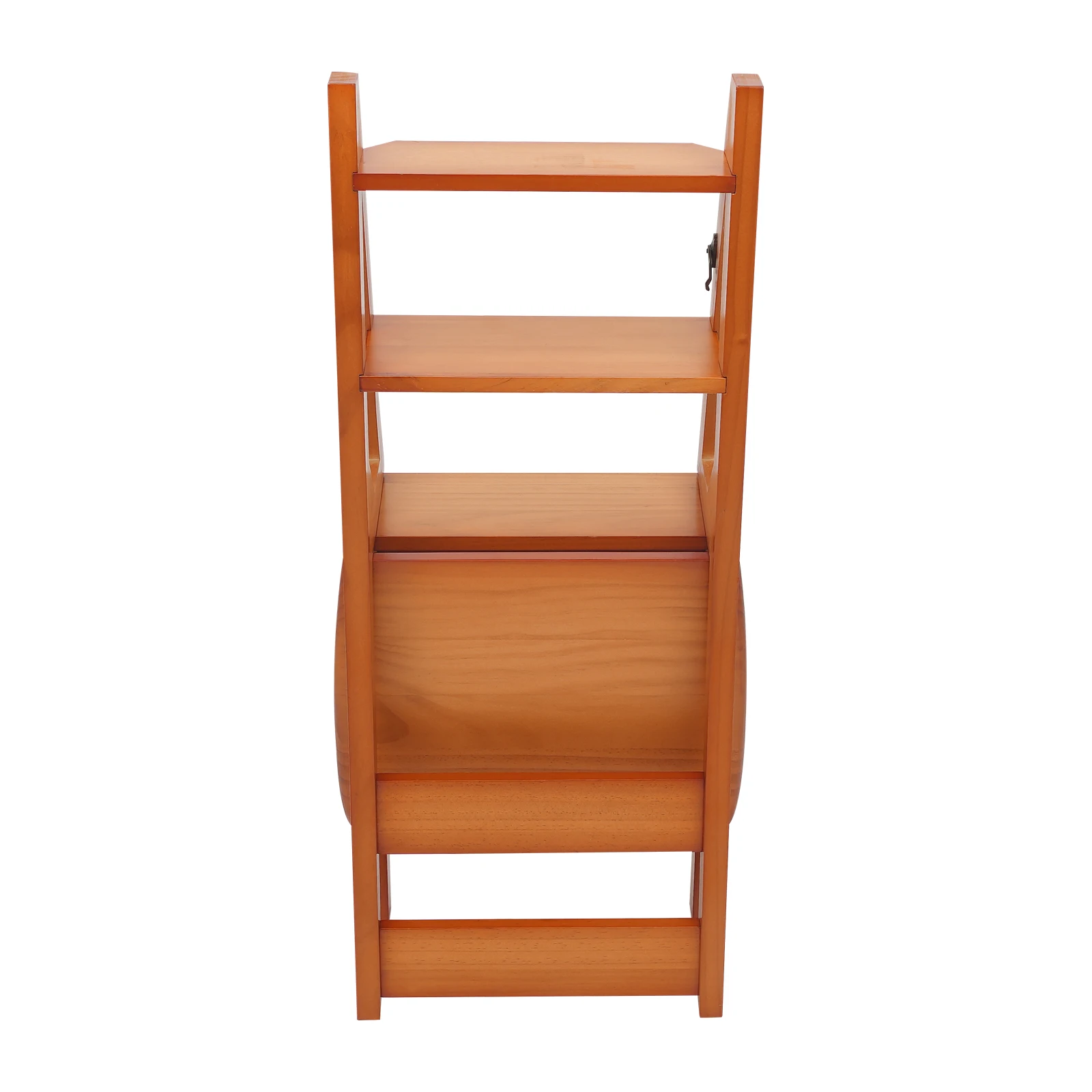 Mehrzweck-Klappleiterstuhl, umwandelbarer Vierstufen-Fußhocker, Kletterleiter für den Innenbereich für Schlafzimmer, Speisekammern, Balkone – Detail 6