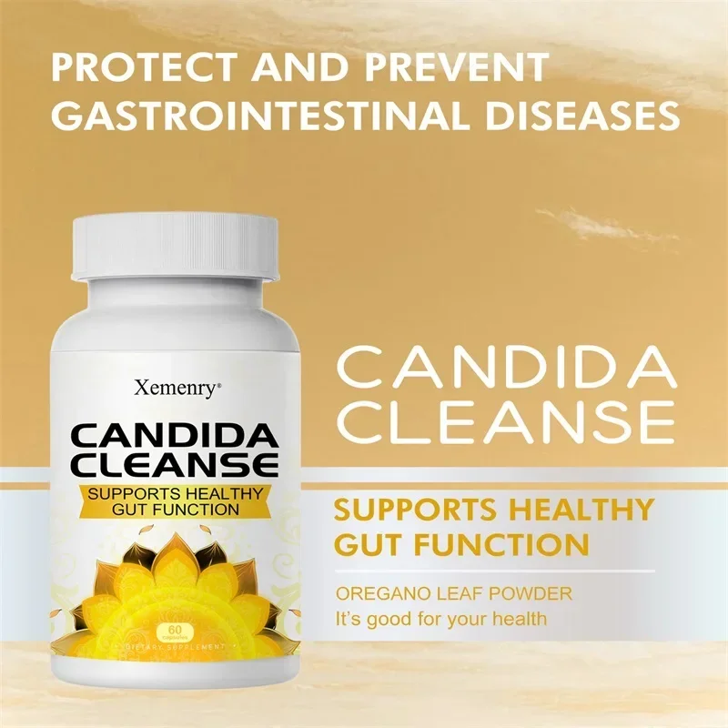 Parasite Detox Candida Cleanse Supplement Gut Health Intestinal Cleansing