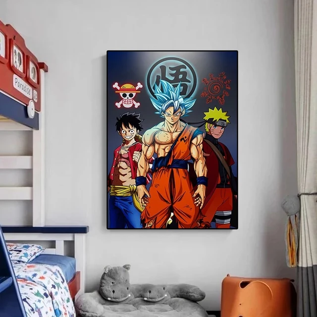 Poster, Quadro Dragon Ball Z - Goku Jump em