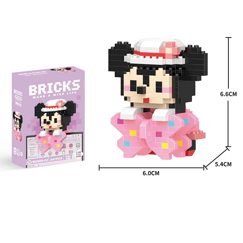 thumbnail image 1 of Bloques de construcción de Hello Kitty de Sanrio, personaje de dibujos animados, Melody, modelo ensamblado, bloques de construcción, muñecas, juguetes, regalos para niños, 1 of 5