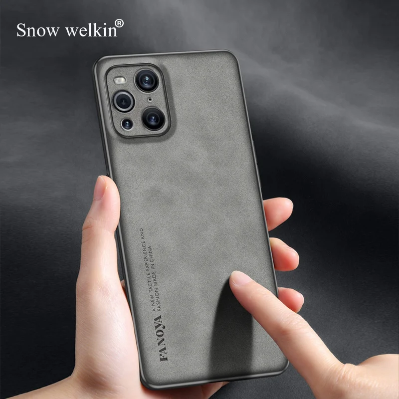 Alamo Custodia Per OPPO Find X3 Pro | Cover In PC E TPU Con Supporto Integrato | Antigraffio E Antiurto | Colore Nero