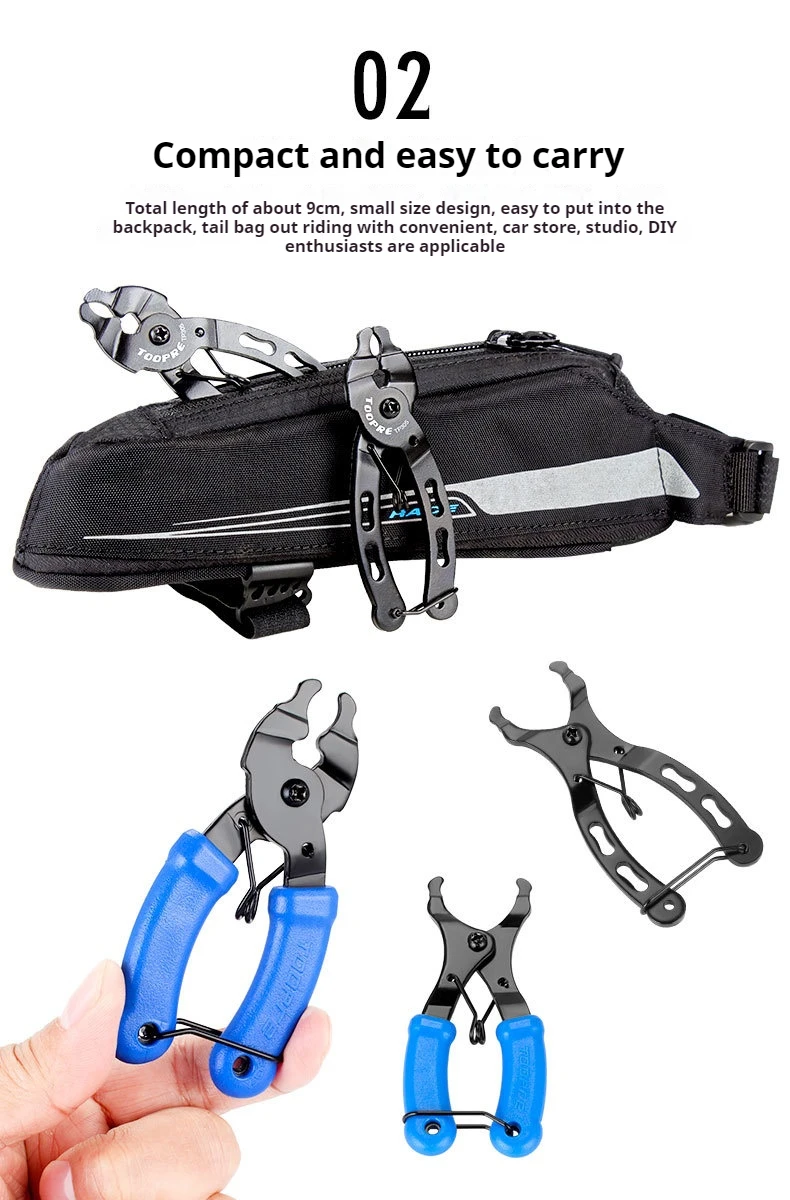 Mini-Fahrradketten-Schnellverbindungs-Werkzeug, Kettenklemme, Reparaturwerkzeug, Zange, Mini-Mountainbike-Schnellmontage-Zange, Fahrradzubehör – Detail 7