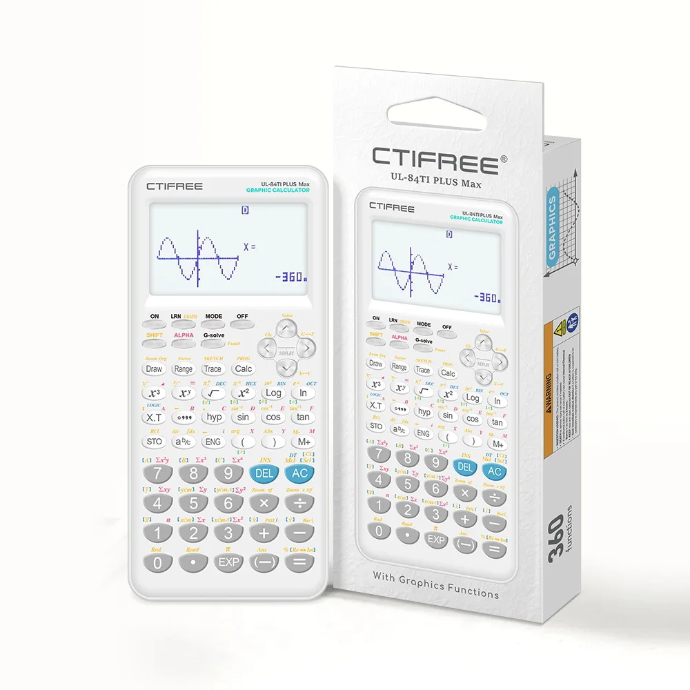 UL-84TI MAX Large Screen Graphics Computing Scientific Calculator Programming Graphics Drawing Computer