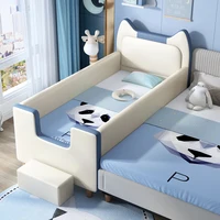 Pretty Modern Childrens Bed Girls Nordic Comferter Kids Children Beds Princess Loft Cama Infantil Bedroom Furniture Luxury 2