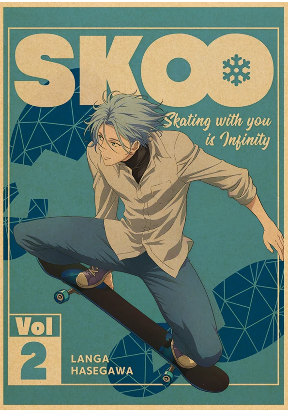 Langa Hasegawa Sk8 the Infinity Poster by TheLucasStory