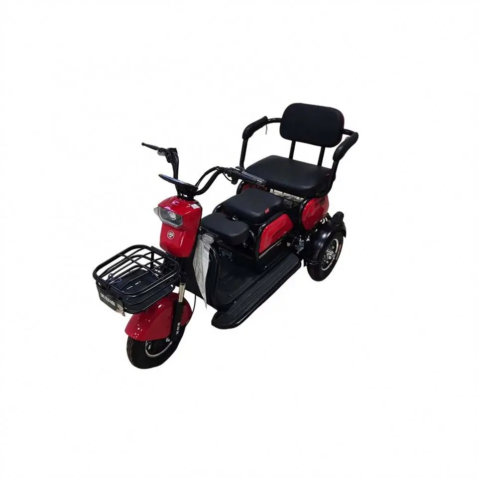 

Good Selling Small Size Two Seat Adult 3 Wheel Smart Car For Passenger Electric Tricycle
