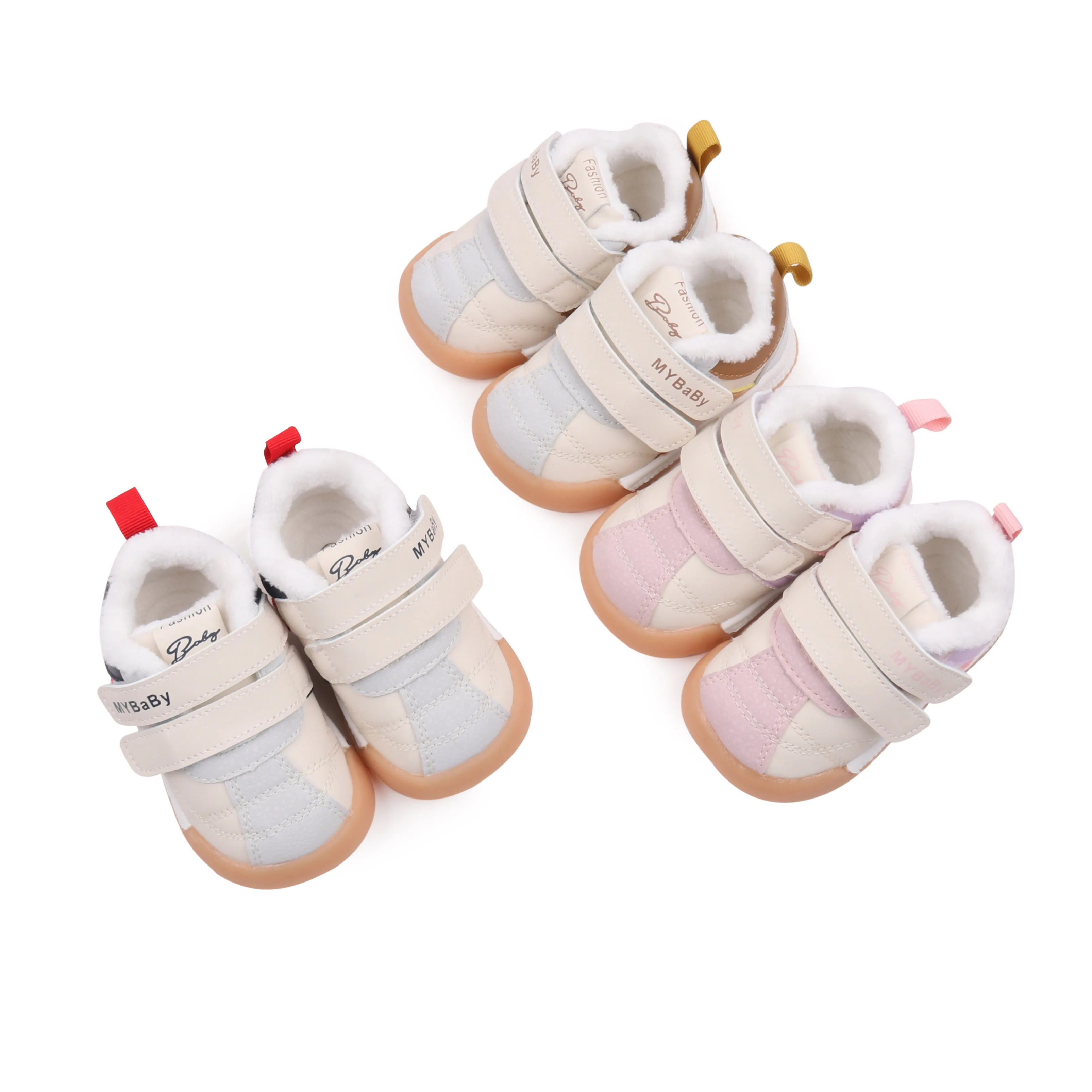 Baby Sneaker Autumn and Winter Style Kid Prewalking Shoes for 1-3 Years Boys and Girls Sport Outdoor Shoes Anti-slip MY2312M 4