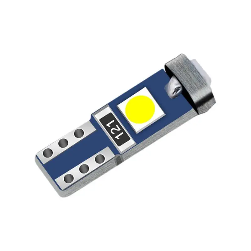 

10PCS T5 LED Auto Car Bulbs Highlight Silicone Crystal & Light License Light For Cars Canbus Car Interior Dashboard Lights