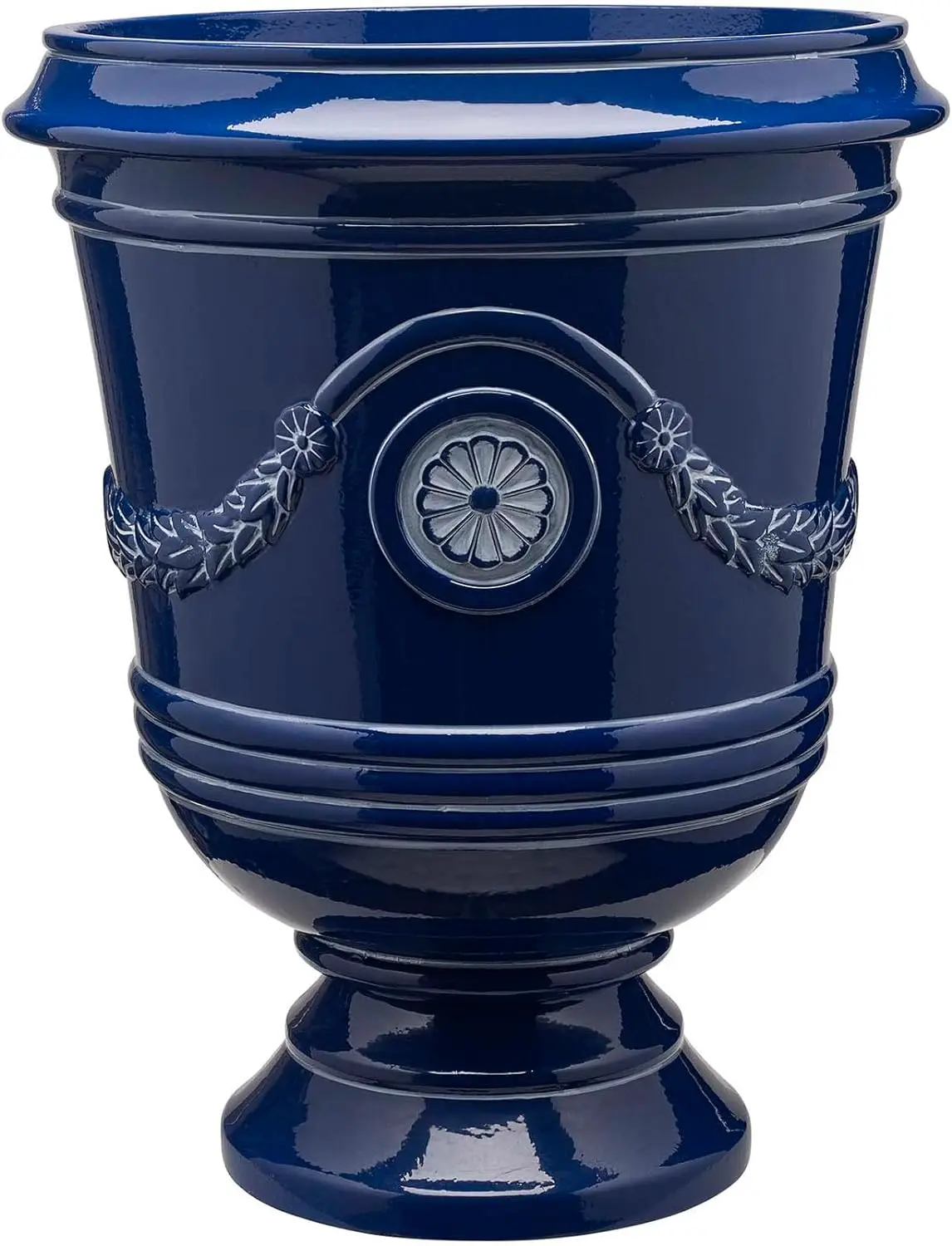

15.5" Porter Outdoor Urn Planter with Drainage Hole & Plug, 19.03 qt. Capacity