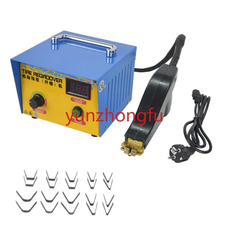 

1000W Digital Tire Regroover Rubber Engraving Machine Truck Car Tyres Grooving Electric Cutting Power