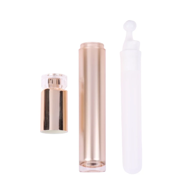 두꺼운 유리 롤 온 에센셜 오일 빈 향수병, 여행용 롤러 볼 병, 15ml, 1 개