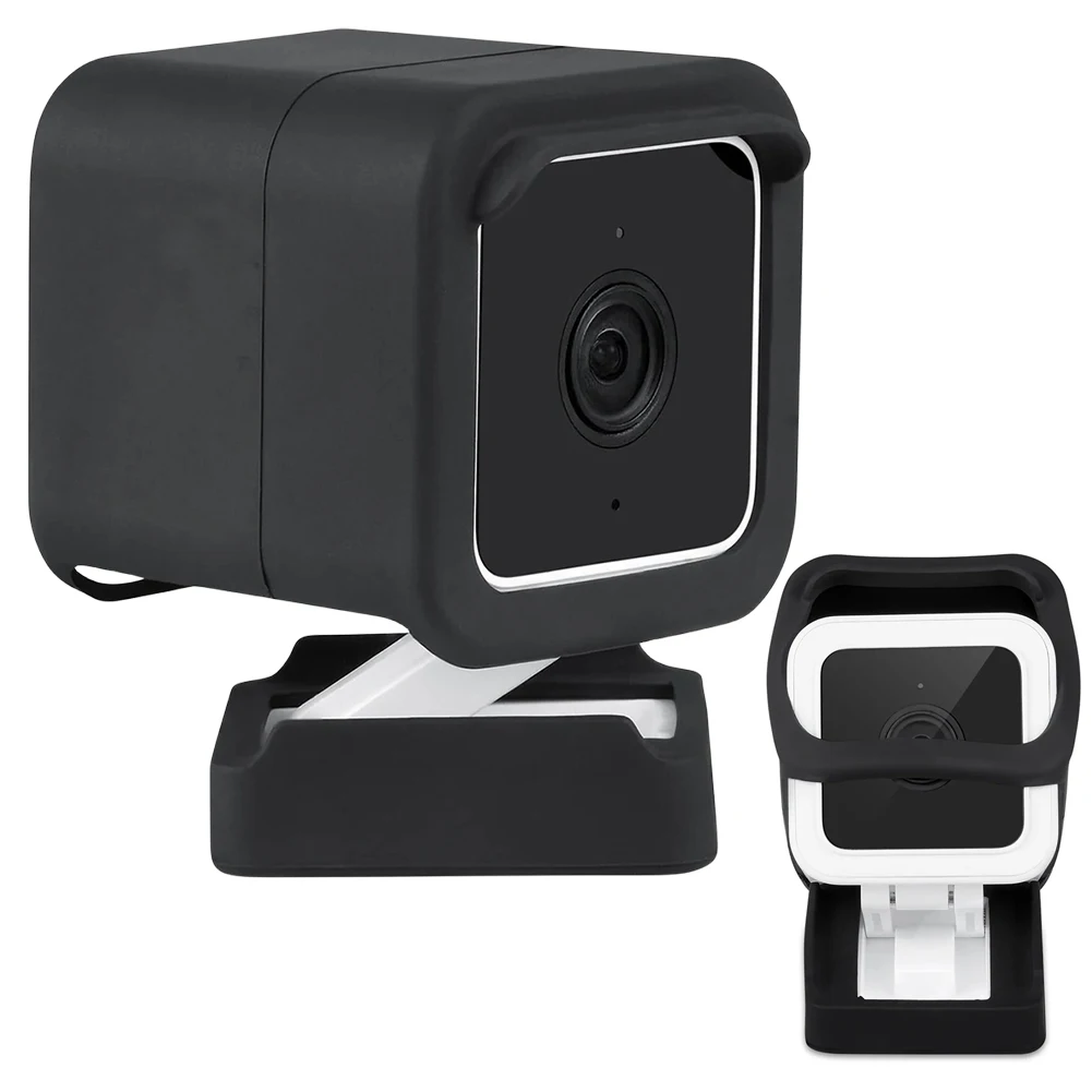 Wyze Cam V3 카메라용 실리콘 스킨 방수 만능 보호 케이스 커버, 실내 및 실외용 보호대 케이스 사용