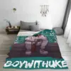 Throw Blanket BoyWithUke Song Micro Fleece Blanket Four Sizes Cartoon Comfortable For Camping AntiPilling Blanket 3