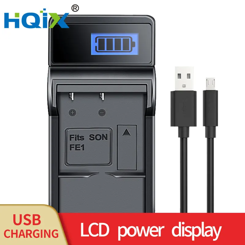 

HQIX for Sony DSC-T7 T7/S T7/B Camera NP-FE1 Battery Charger