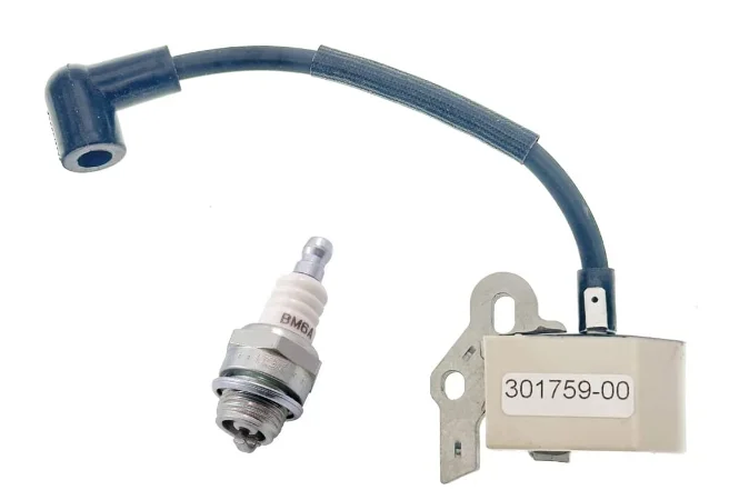 

Катушка зажигания ZhongfaTec с свечой зажигания для бензопилы mccullake Mac серии 4600 MS1846AV, ЗАМЕНЯЕТ OEM 301759 ZF-IG-A00963hhs