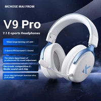 MCHOSE V9 Pro Headphones 3 Mode Wireless Head-mounted Noise Reduction Music Mic Gaming Earphones Pc Accessories Customized Gift 1