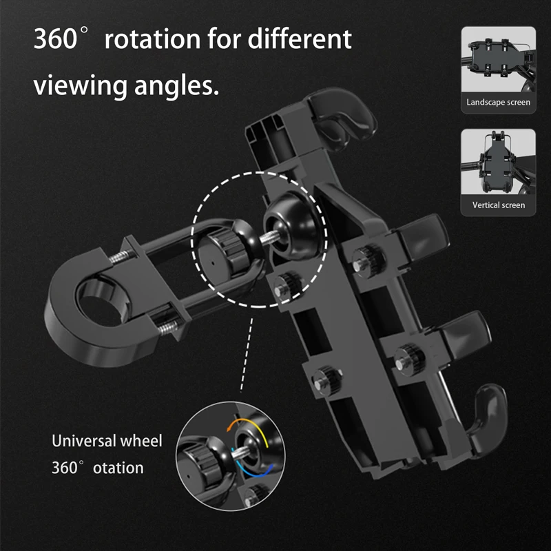 For Bajaj Pulsar 200 NS/200 RS/200 2021 2022 2022 Accessories Motorcycle Handlebar Mobile Phone Holderย GPSย Stand Bracket