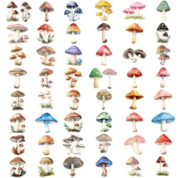 Kawaii Mushroom Stickers Set - Cute Nostalgia Cartoon Decals for Laptops, Luggage, Diaries, and More (250PCS)
